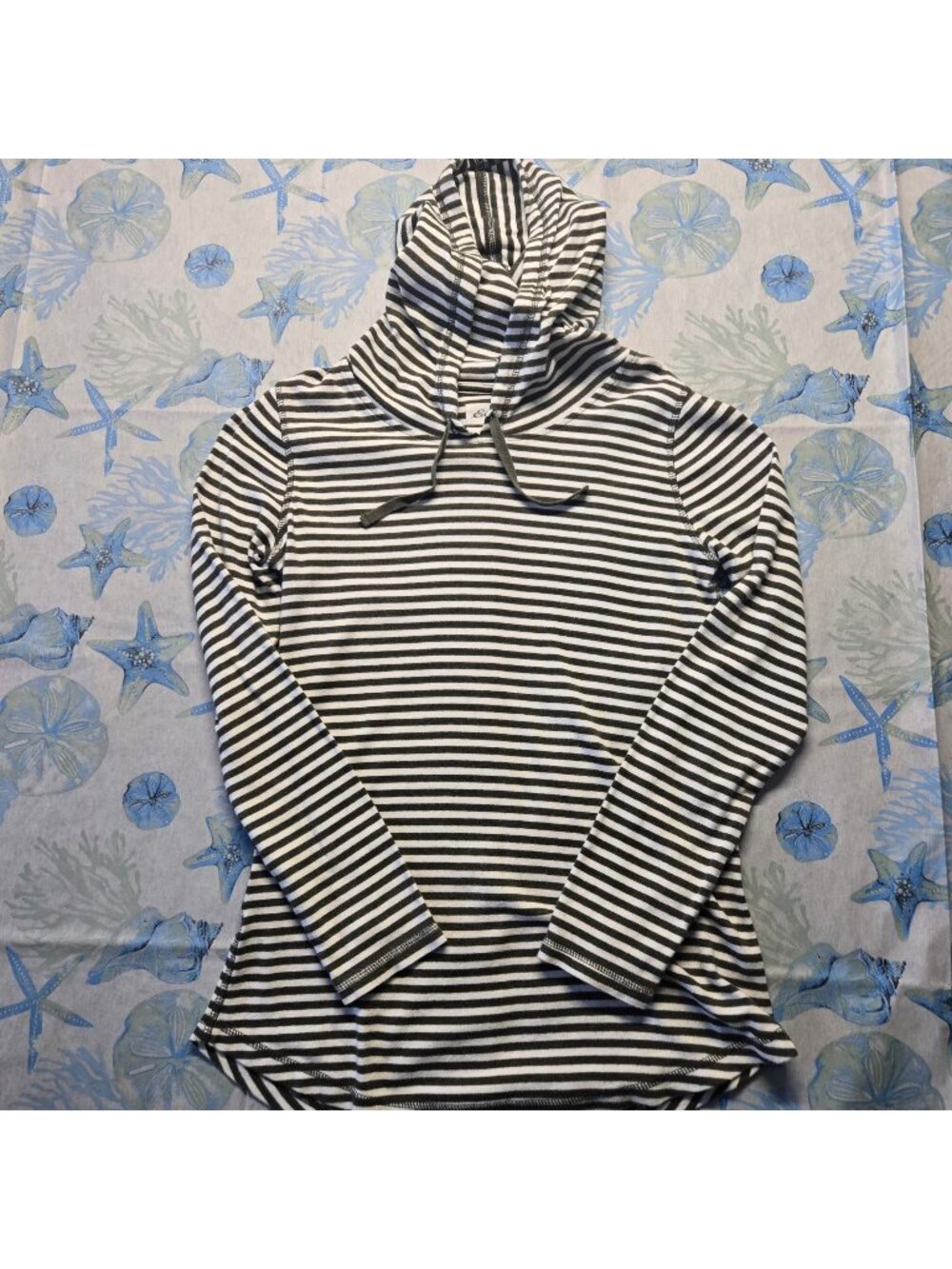 Eddie Bauer Favorite Long-Sleeve Turtleneck Top Womens Sz S (26-0211)
